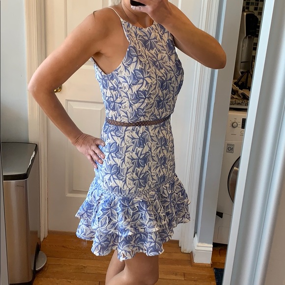 Keepsake Fit Flare Lace Dress - Picture 3 of 7